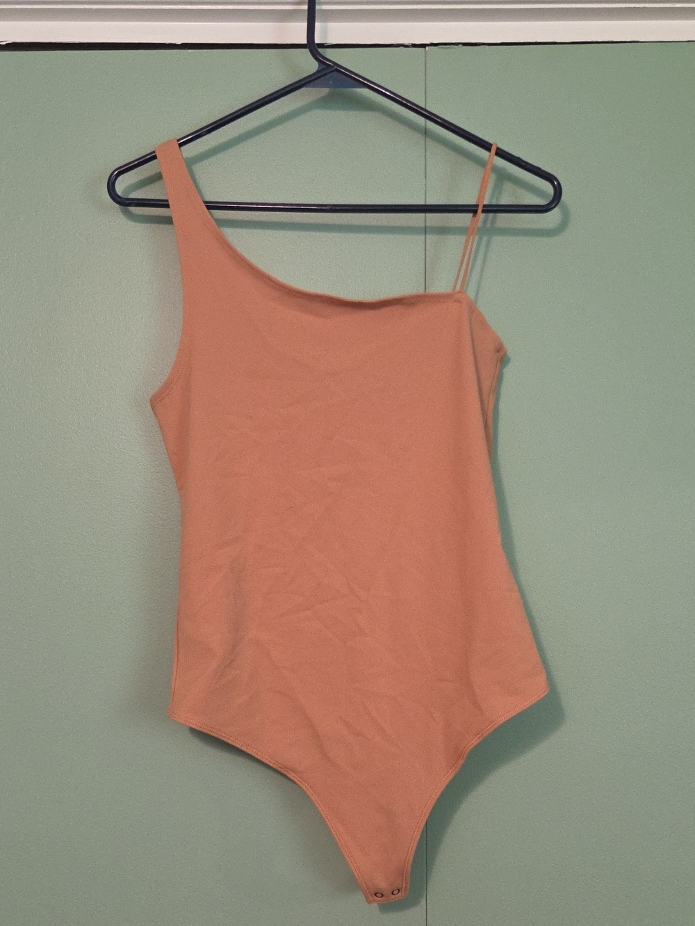 Abercrombie & Fitch Nude Tan Bodysuit Size Medium